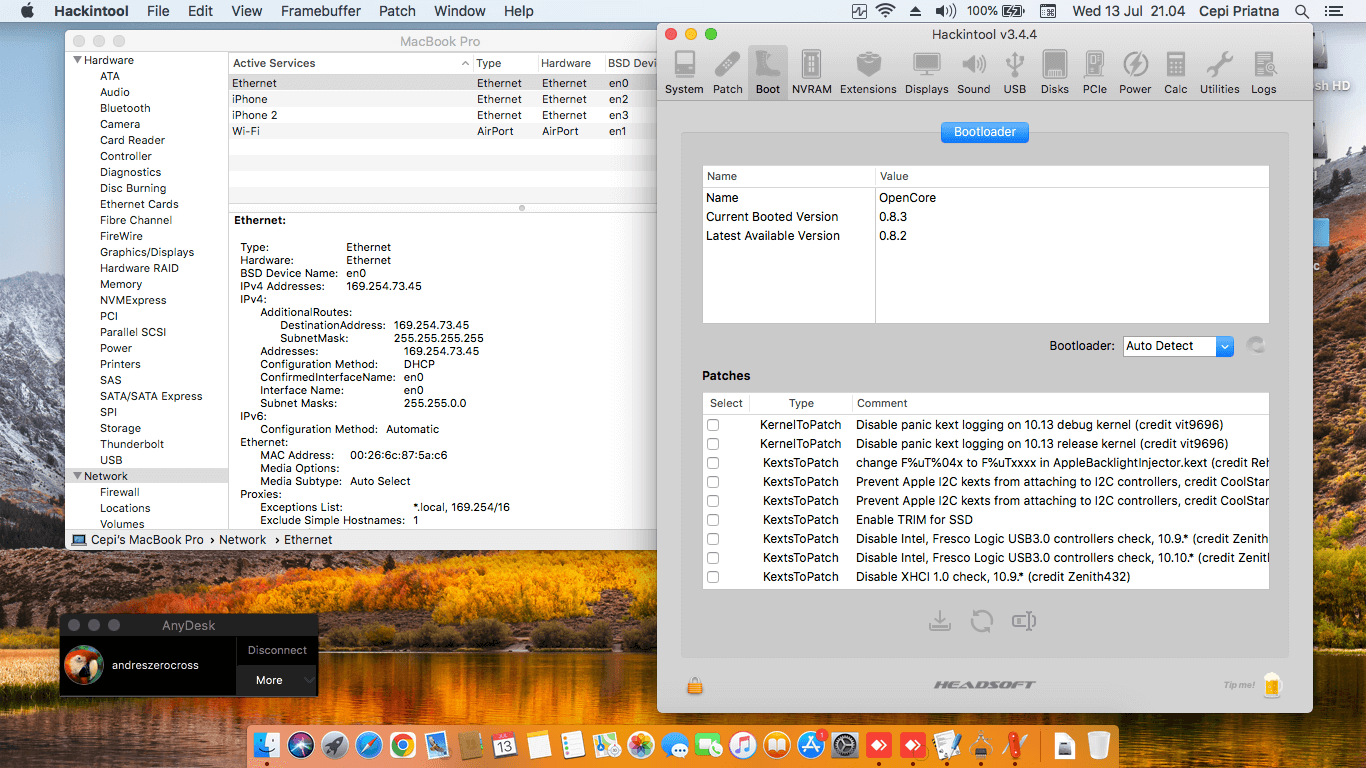 Toshiba Satellite C640 [Intel 1st Gen + PS2]   OpenCore 8
